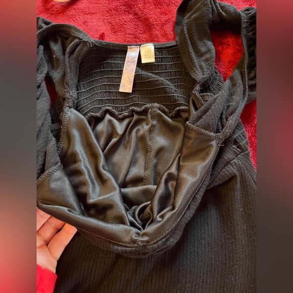 ‼️5 for $25 / ALYA Black Dress‎ Ruffle Sleeves XXS - Picture 8 of 10